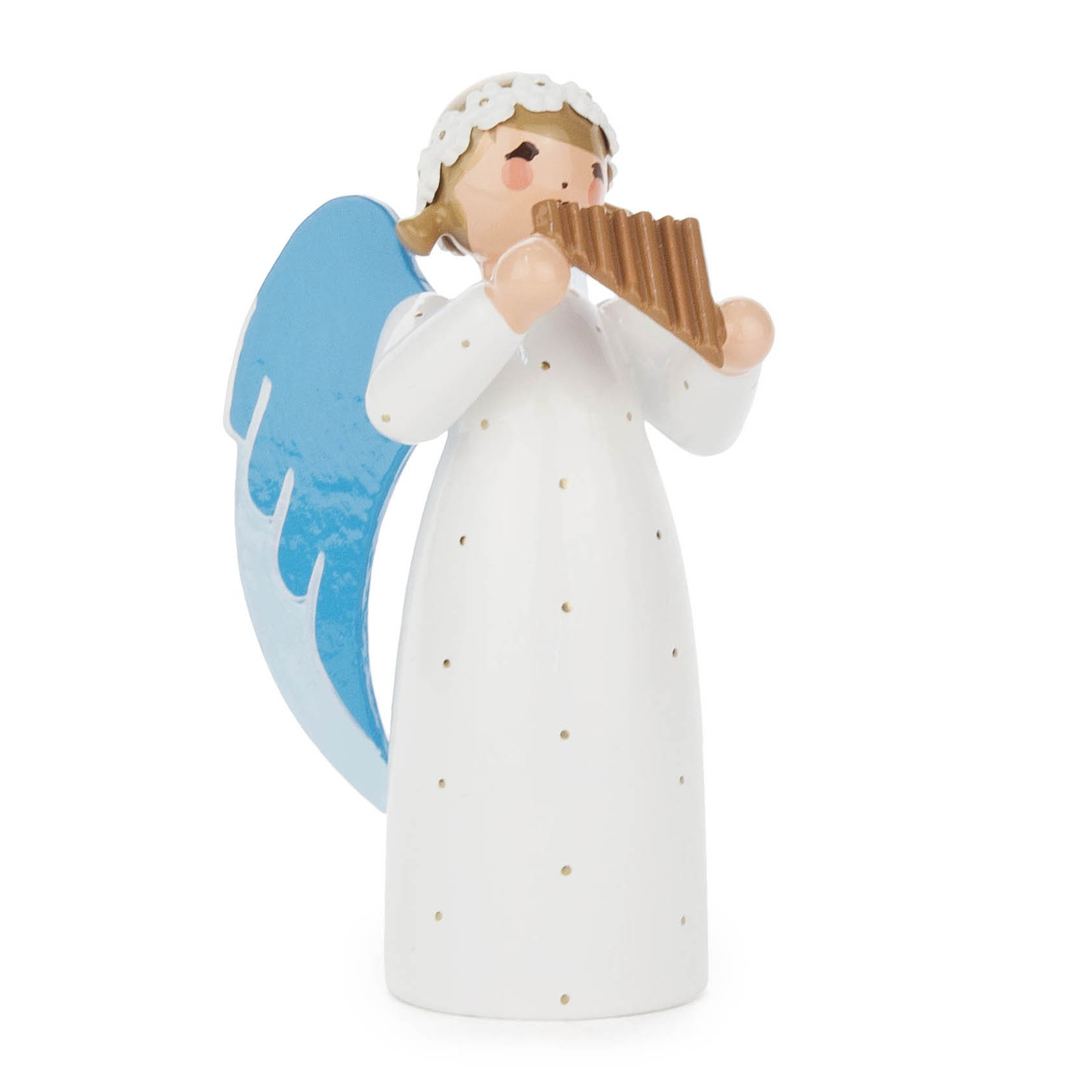 Engel mit Panflöte stehend im Dregeno Online Shop günstig kaufen