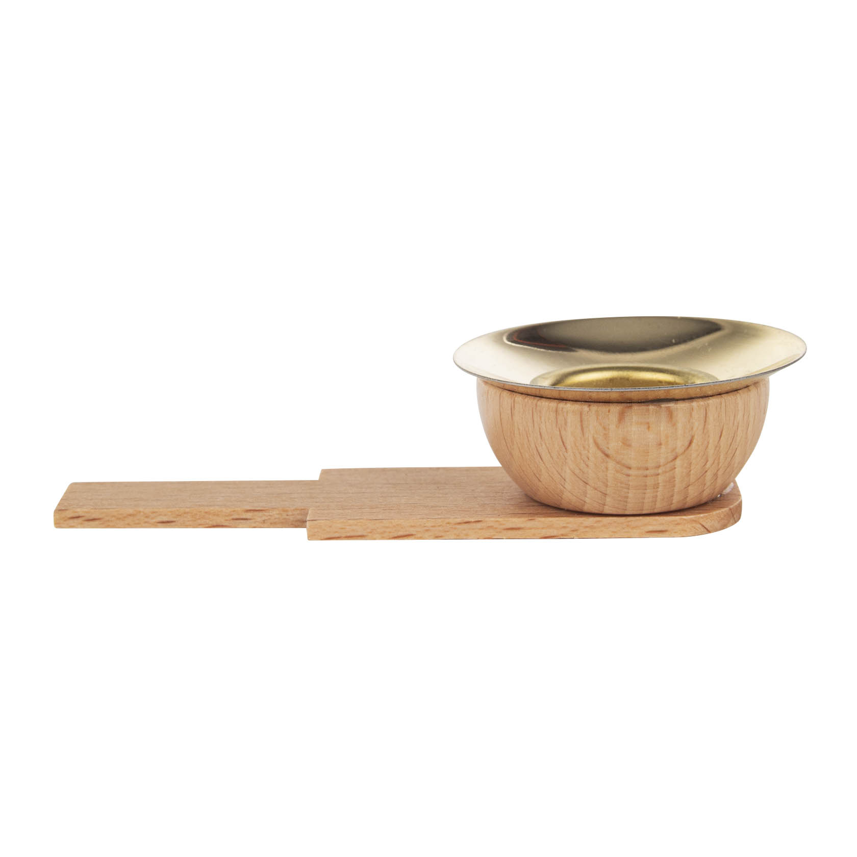 Holztülle mit Messingeinsatz für Kerzen d=17mm mit Einschub im Dregeno Online Shop günstig kaufen