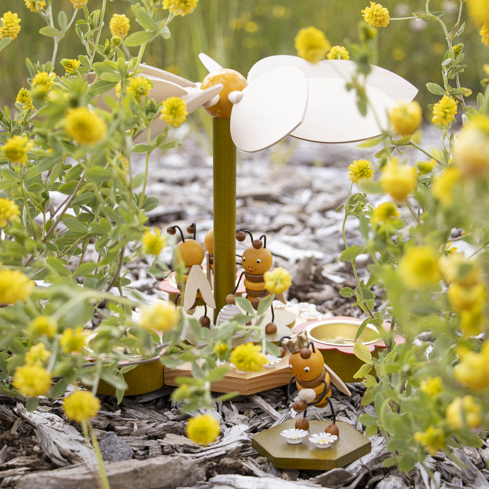 pyramid 'springtime', tealights