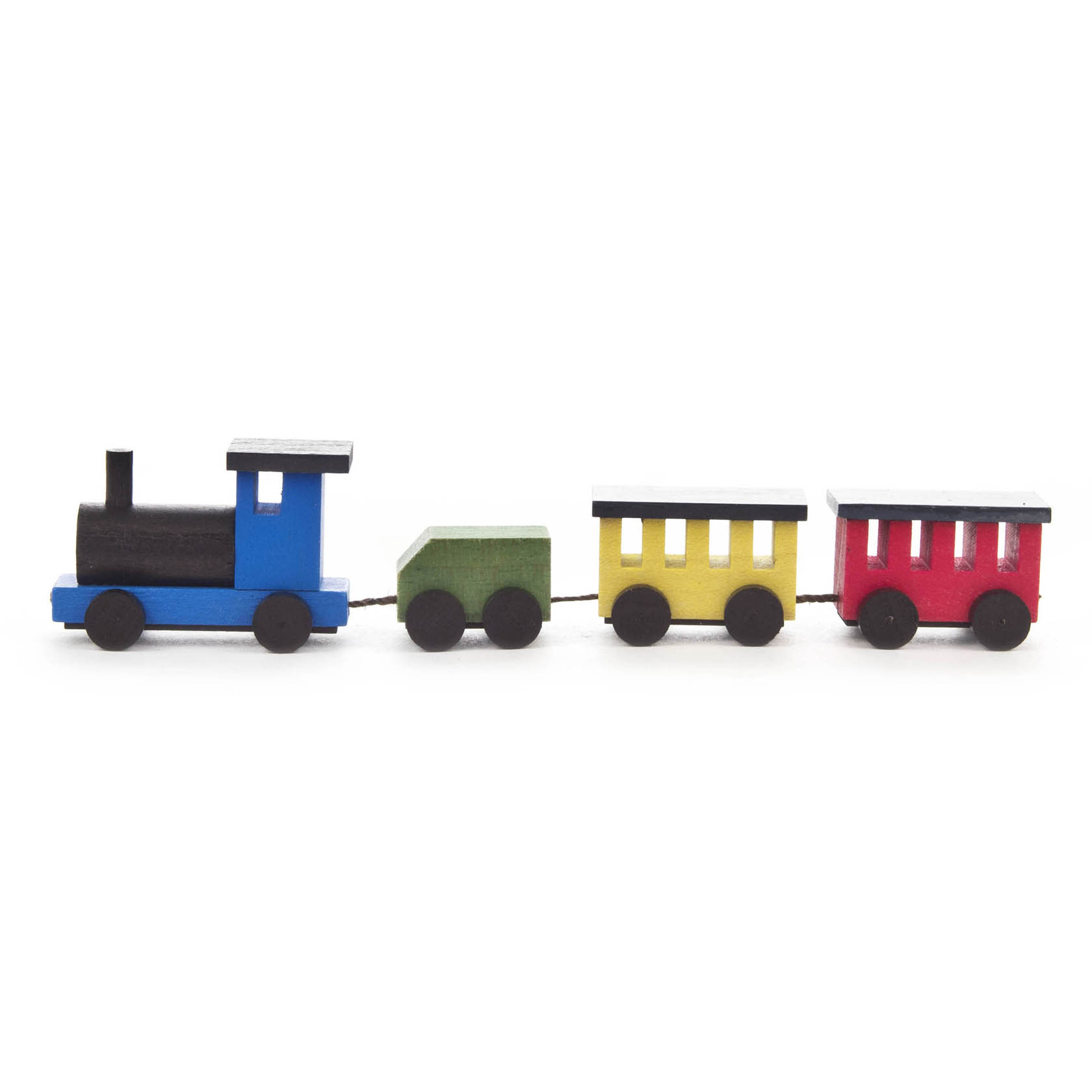 Mini-Eisenbahn farbig