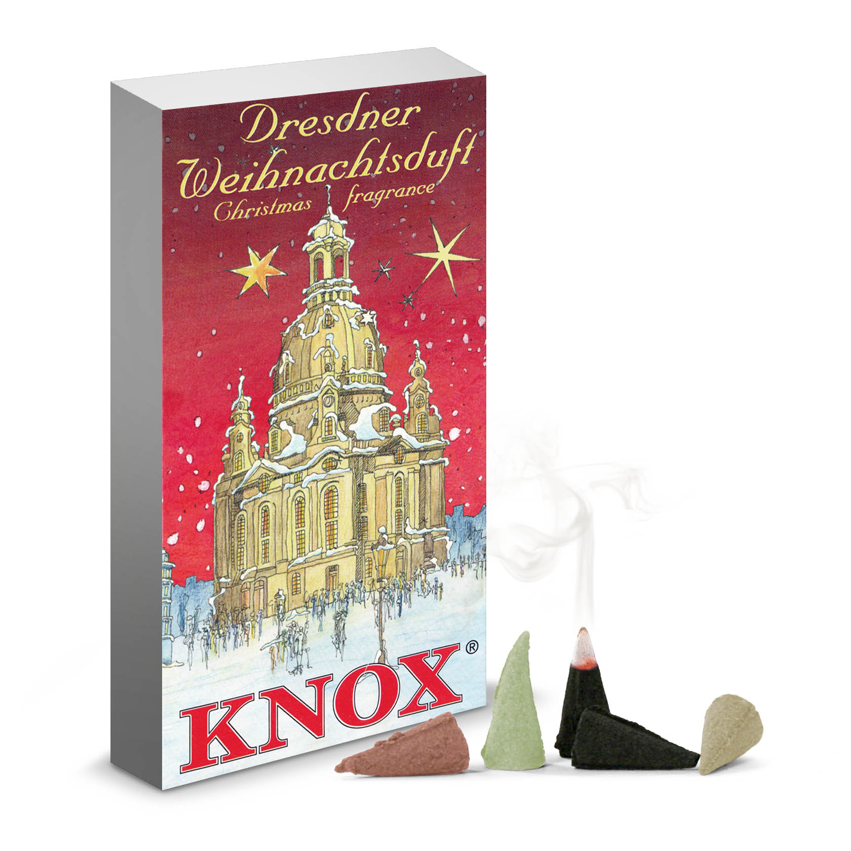 KNOX-Räucherkerzen (24) Dresdner Weihnachtsduft