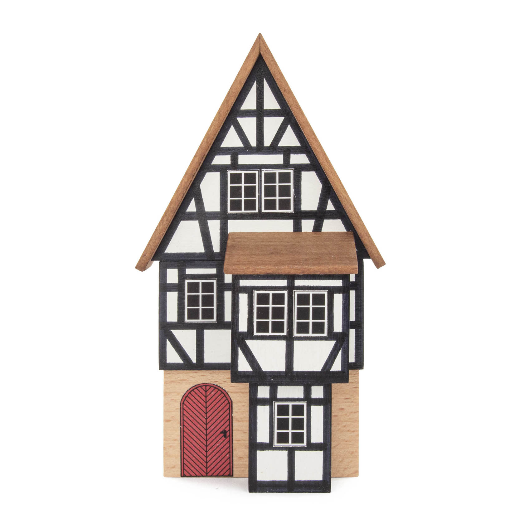 Geschäftshaus, mit vorgesetzt. Fachwerk zweistöckig als Giebelhaus im Dregeno Online Shop günstig kaufen