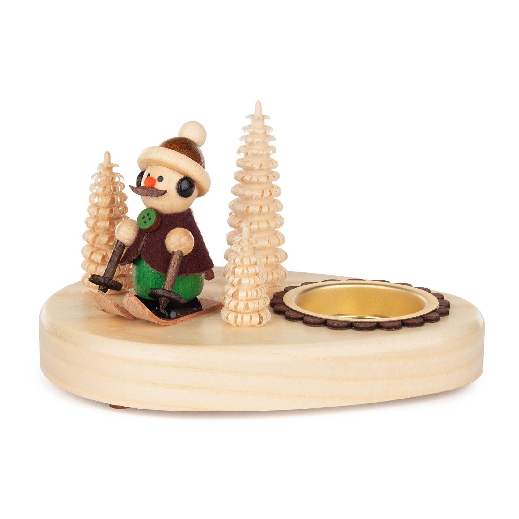 Teelichthalter Skifahrer im Dregeno Online Shop günstig kaufen