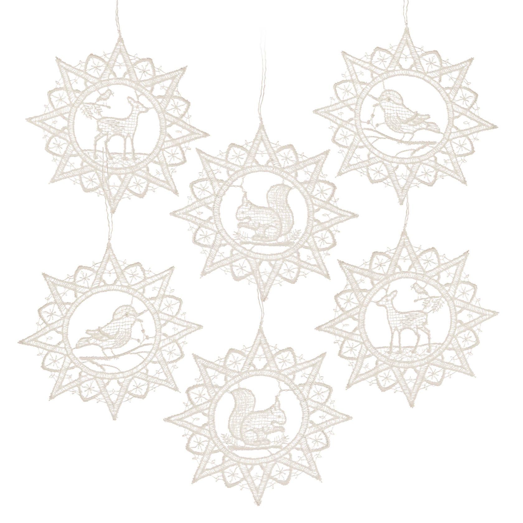 Behang Stern-Motive sortiert 6-teilig 2x 291871 2x291872 2x291873 im Dregeno Online Shop günstig kaufen