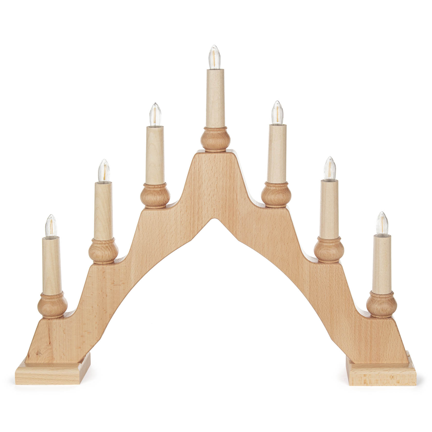 wooden candle arc electric lights im Dregeno Online Shop günstig kaufen
