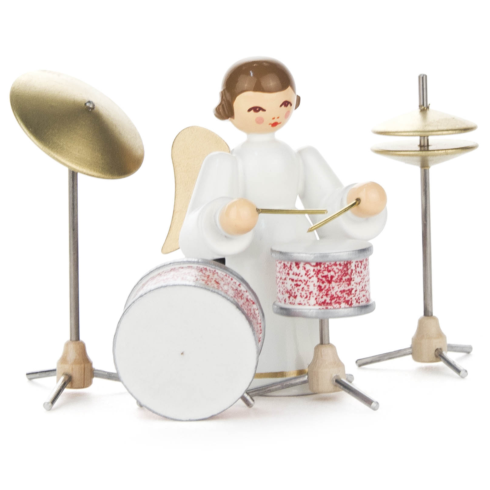 Engel am Schlagzeug, langer Rock, farbig im Dregeno Online Shop günstig kaufen