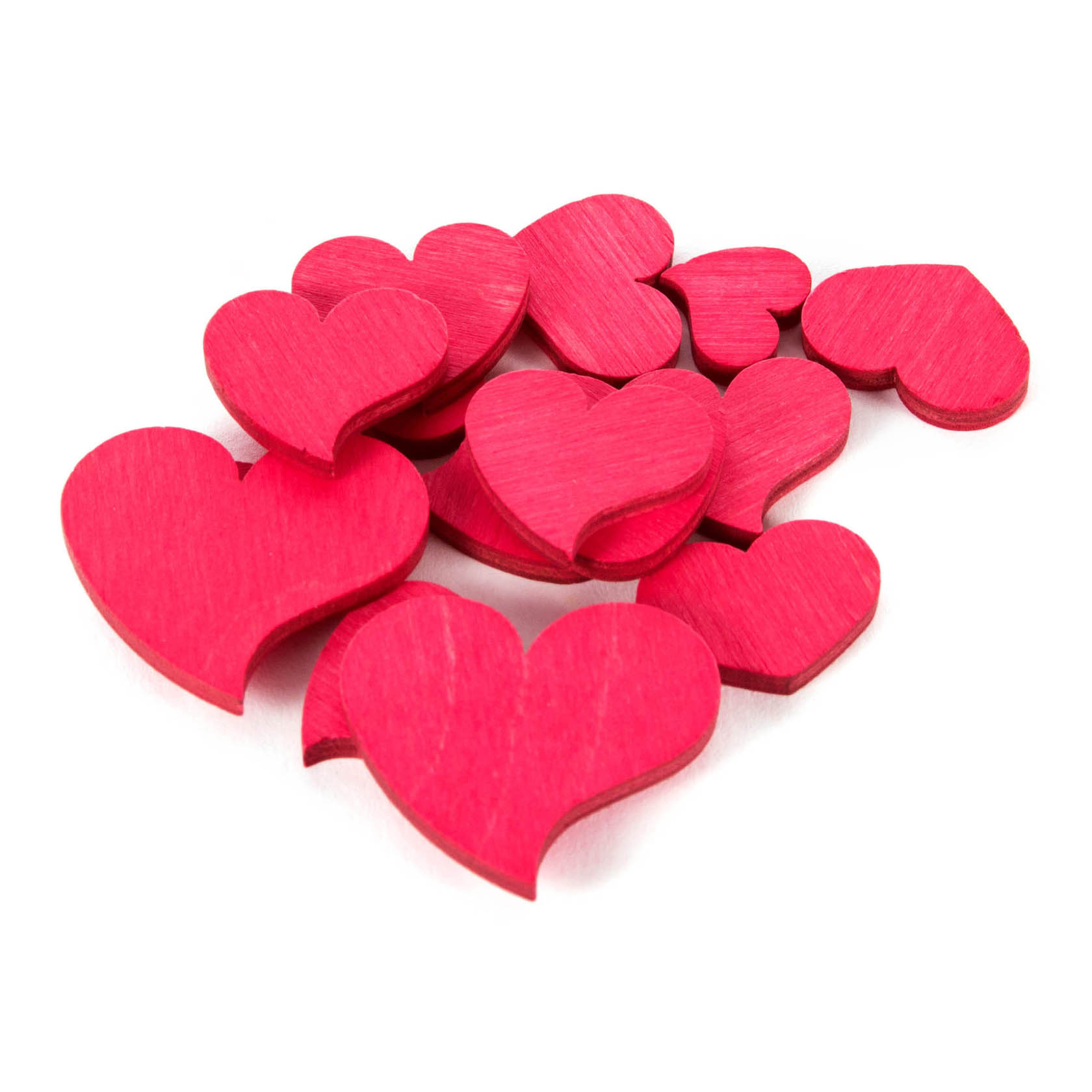 Streudeko Herzen rot 1cm, 2cm und 3cm groß im Dregeno Online Shop günstig kaufen