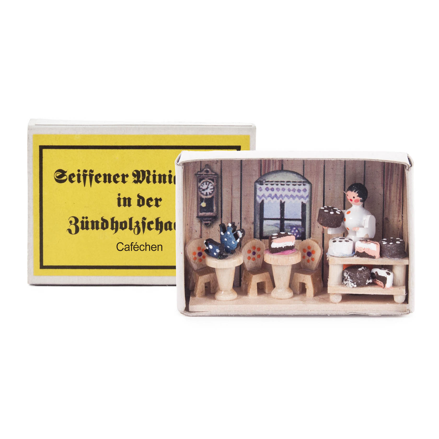Zündholzschachtel Caféchen