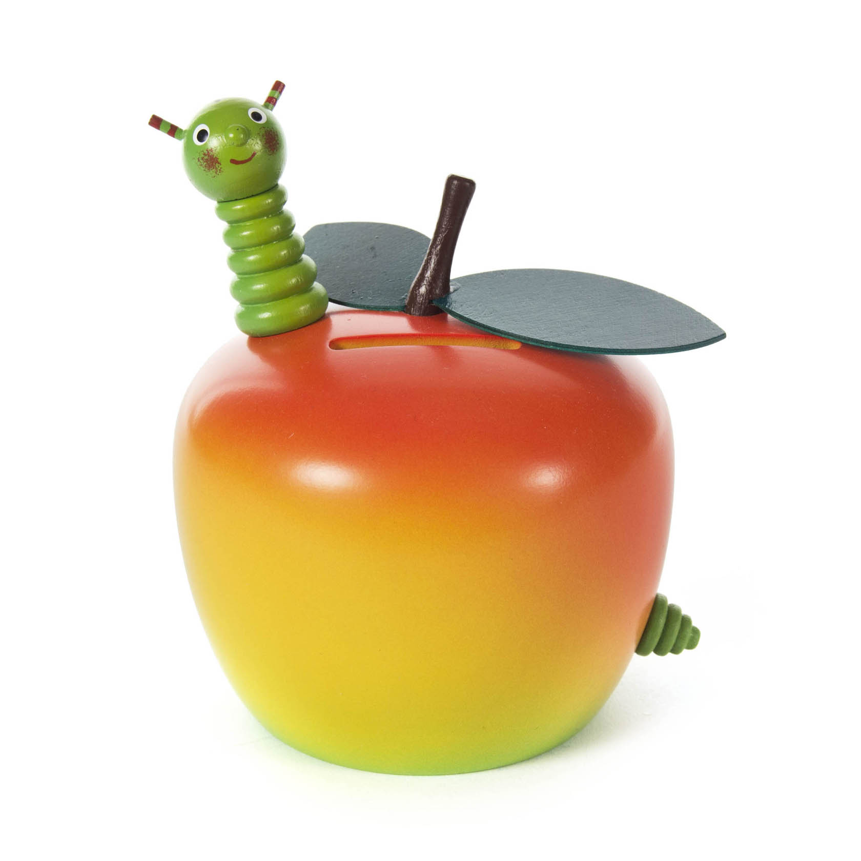 Spardose Apfel mit Wurm im Dregeno Online Shop günstig kaufen