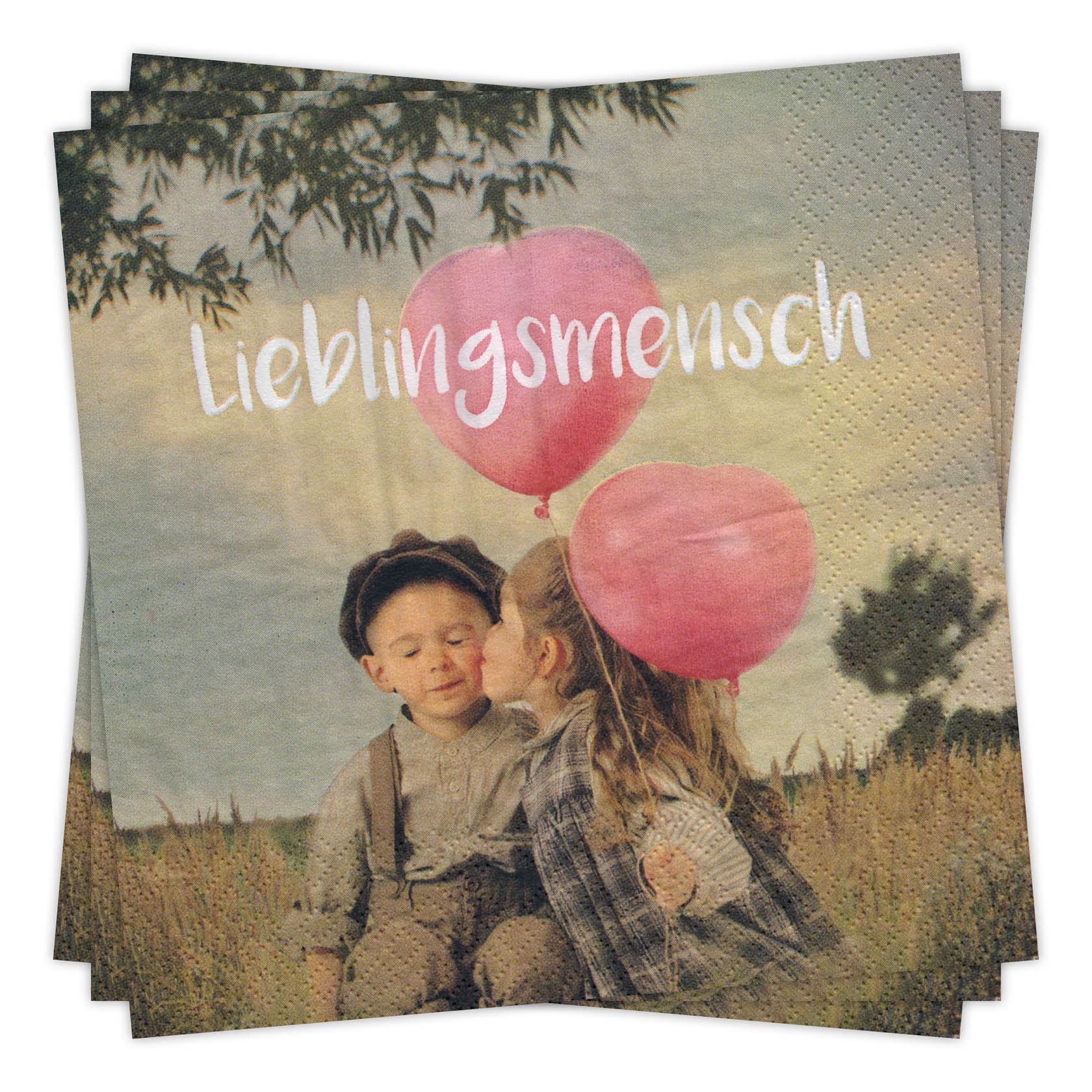 paper napkin Lieblingsmensch (20) im Dregeno Online Shop günstig kaufen