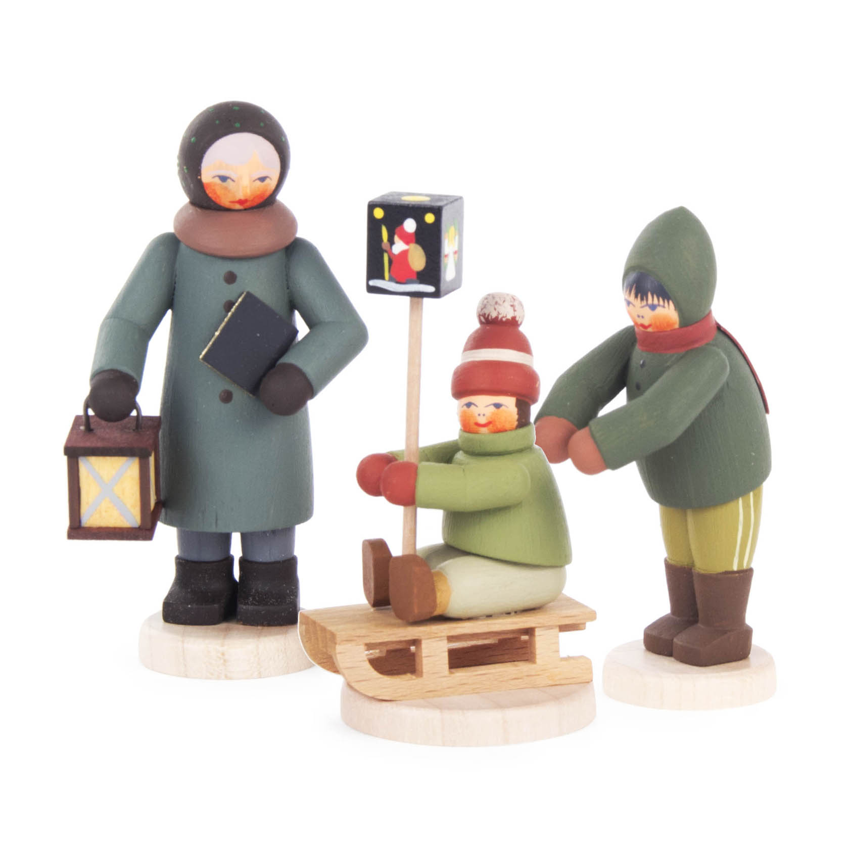 Mettengänger Opa und 2 Kinder, Satz 4 (1998)
