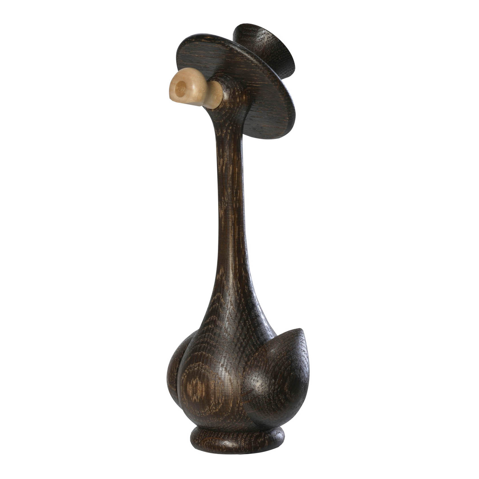 Ente Gustav-Mooreiche 17cm mit Räucherfunktion