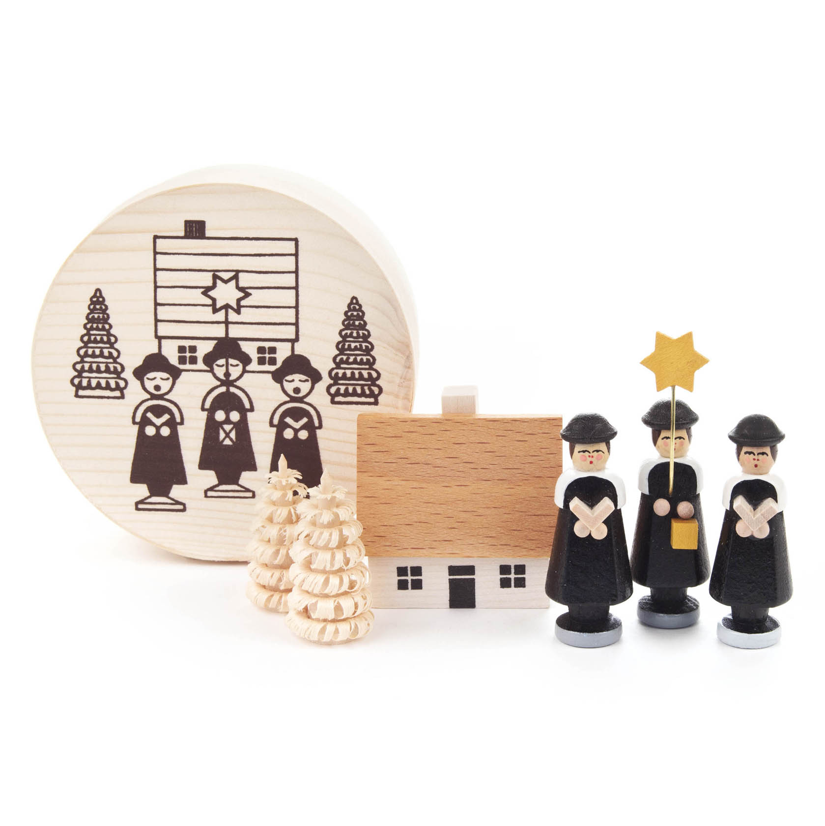 Kurrendefiguren schwarz in Spandose (6) im Dregeno Online Shop günstig kaufen