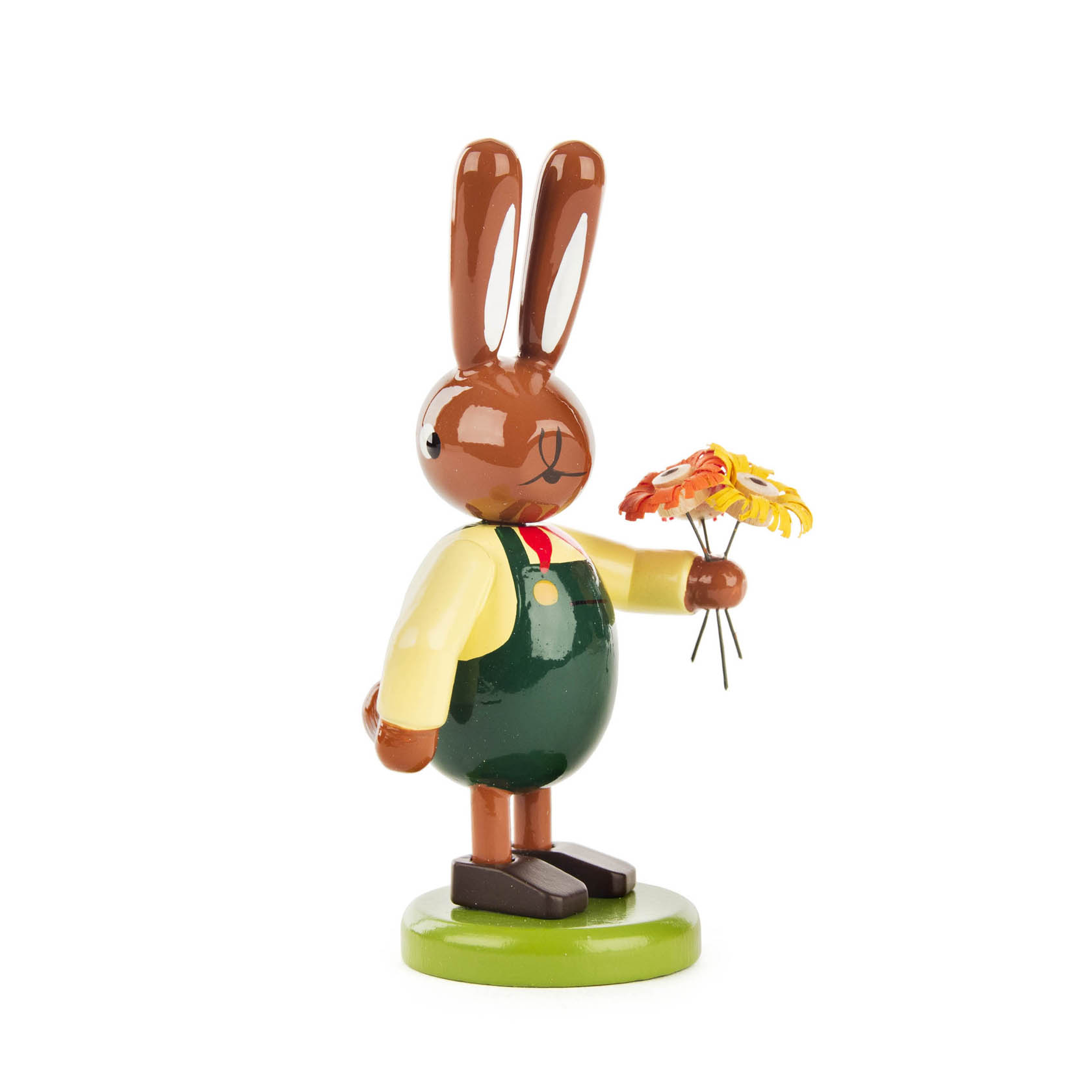 Hase mit Blumenstrauß klein