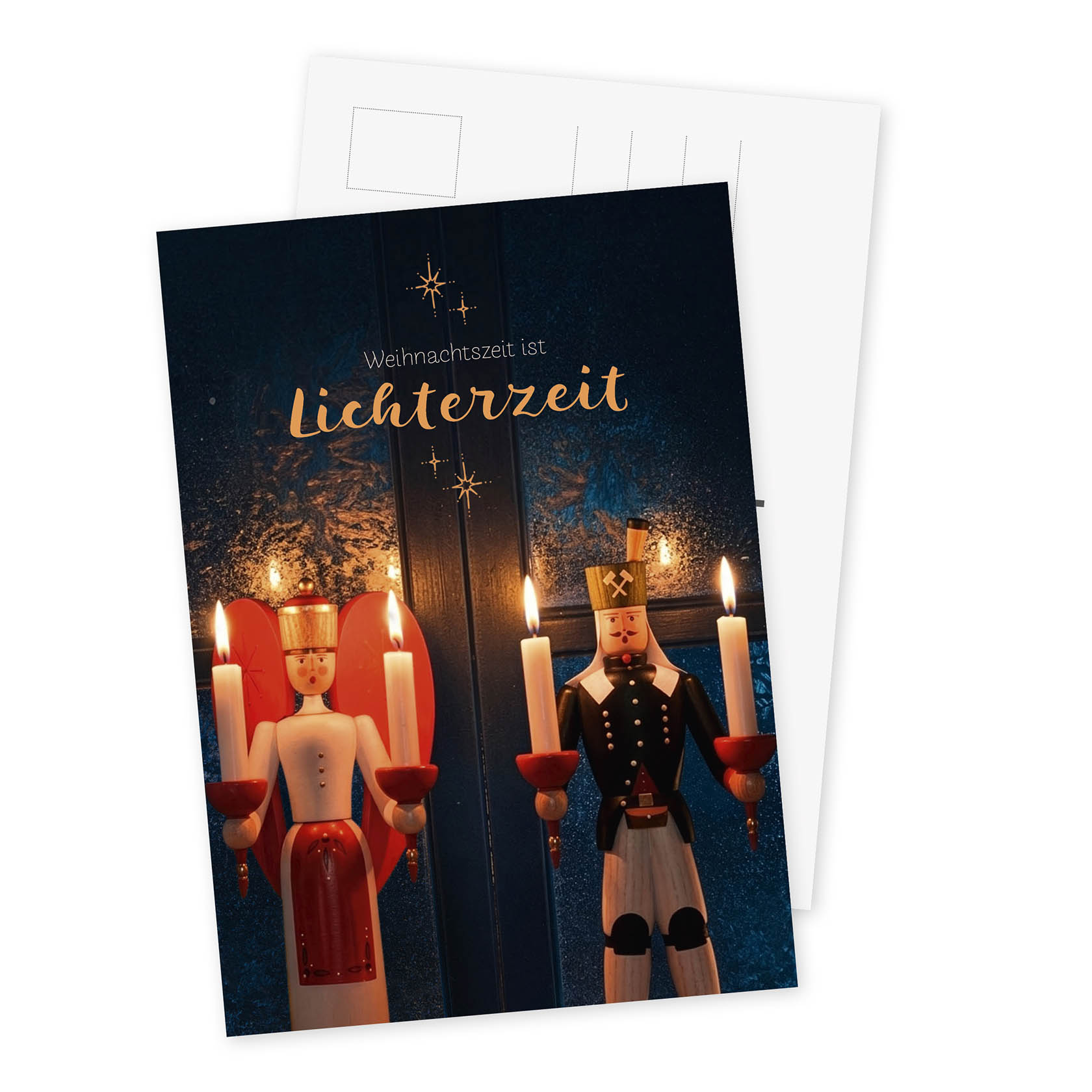 Postkarte "Lichterzeit" im Dregeno Online Shop günstig kaufen