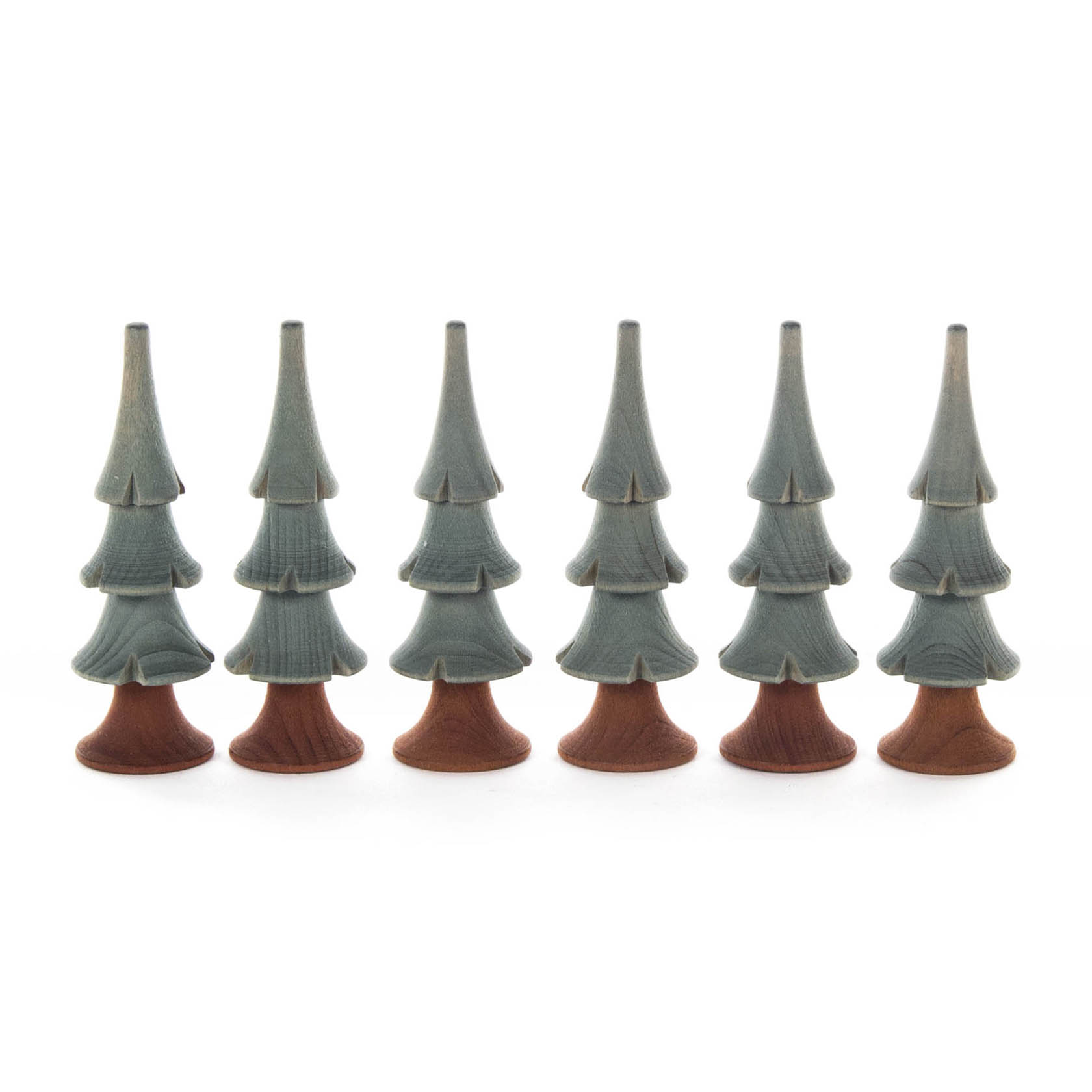 Massivholzbäume grün, 8cm (6) im Dregeno Online Shop günstig kaufen