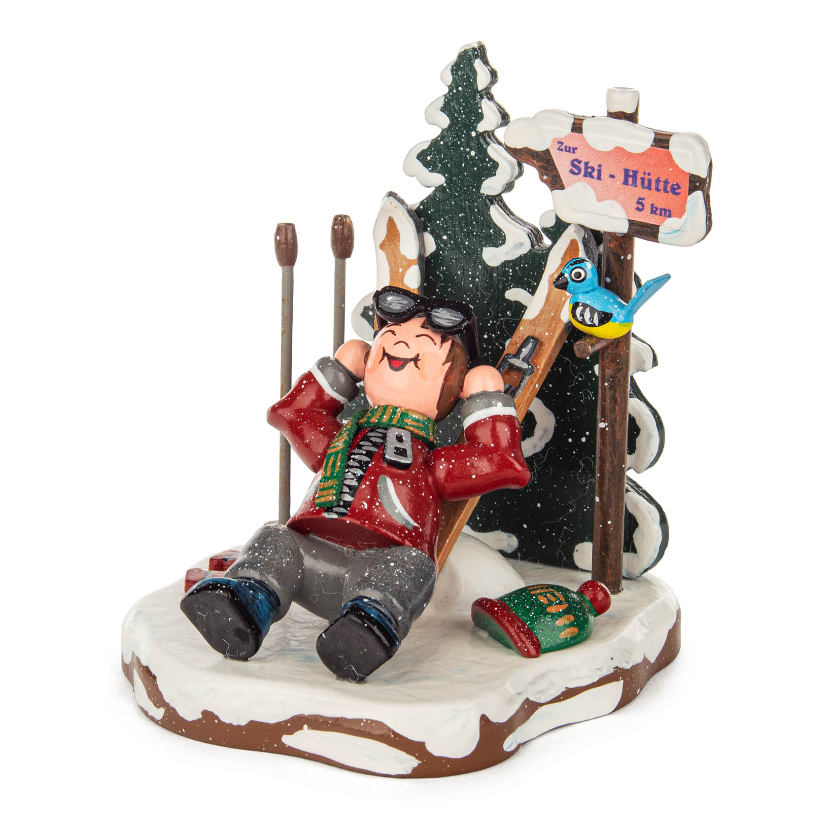 Winterkinder Skifahrer "Schöne Aussicht" 9,0cm im Dregeno Online Shop günstig kaufen