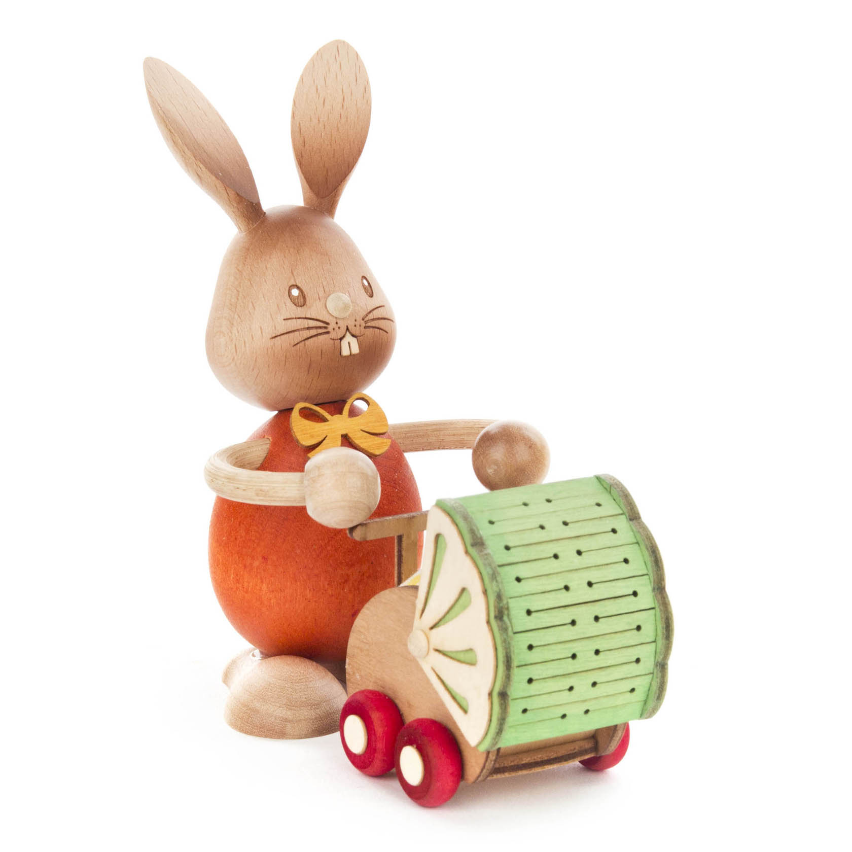 Hase "Stupsi" mit Kinderwagen