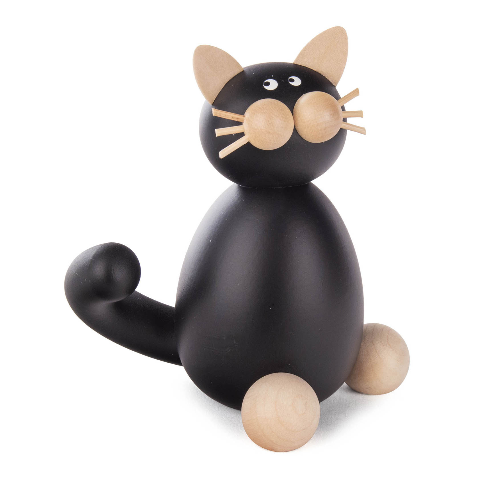Katze Hilde groß, sitzend