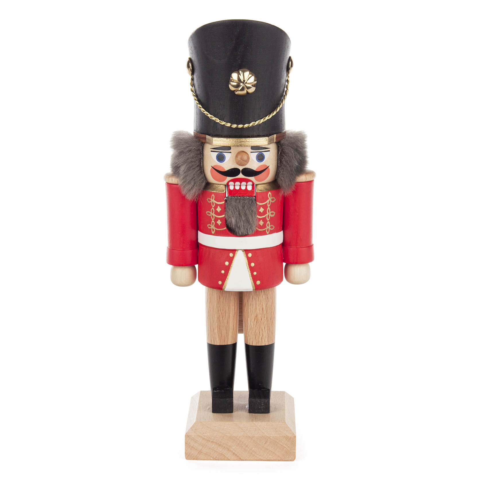 wooden nutcracker soldier red 20cm im Dregeno Online Shop günstig kaufen