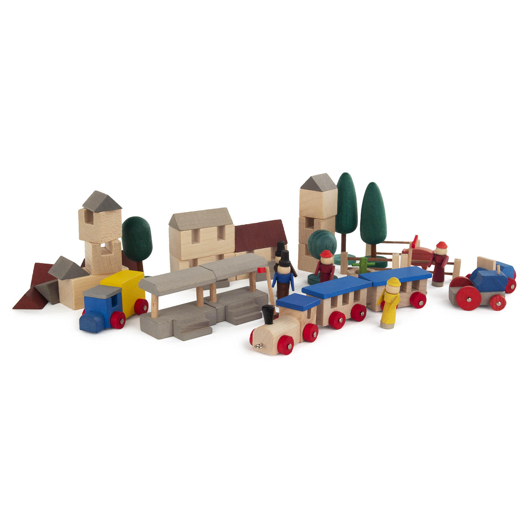Kleine Welt Bahnhof in Holzkiste im Dregeno Online Shop günstig kaufen