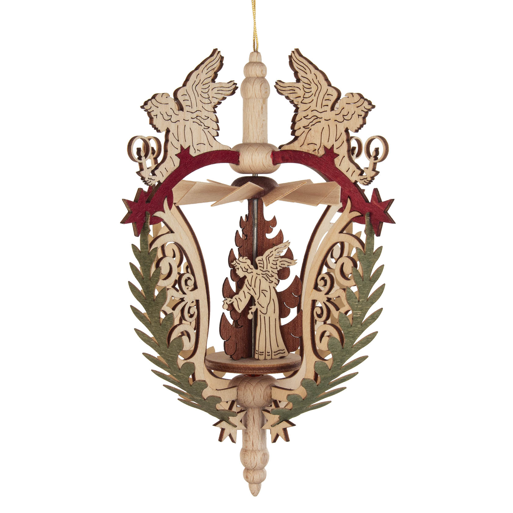 Hängepyramide Christmas Engel mit Christbaum im Dregeno Online Shop günstig kaufen