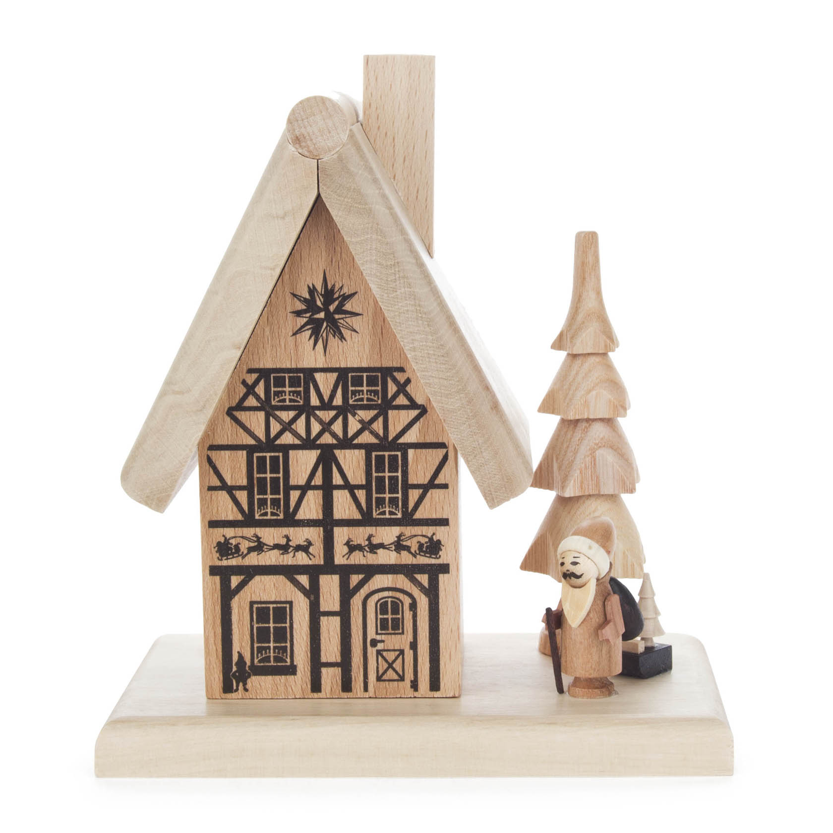 Räucherhaus "Weihnachtsmannhaus" im Dregeno Online Shop günstig kaufen