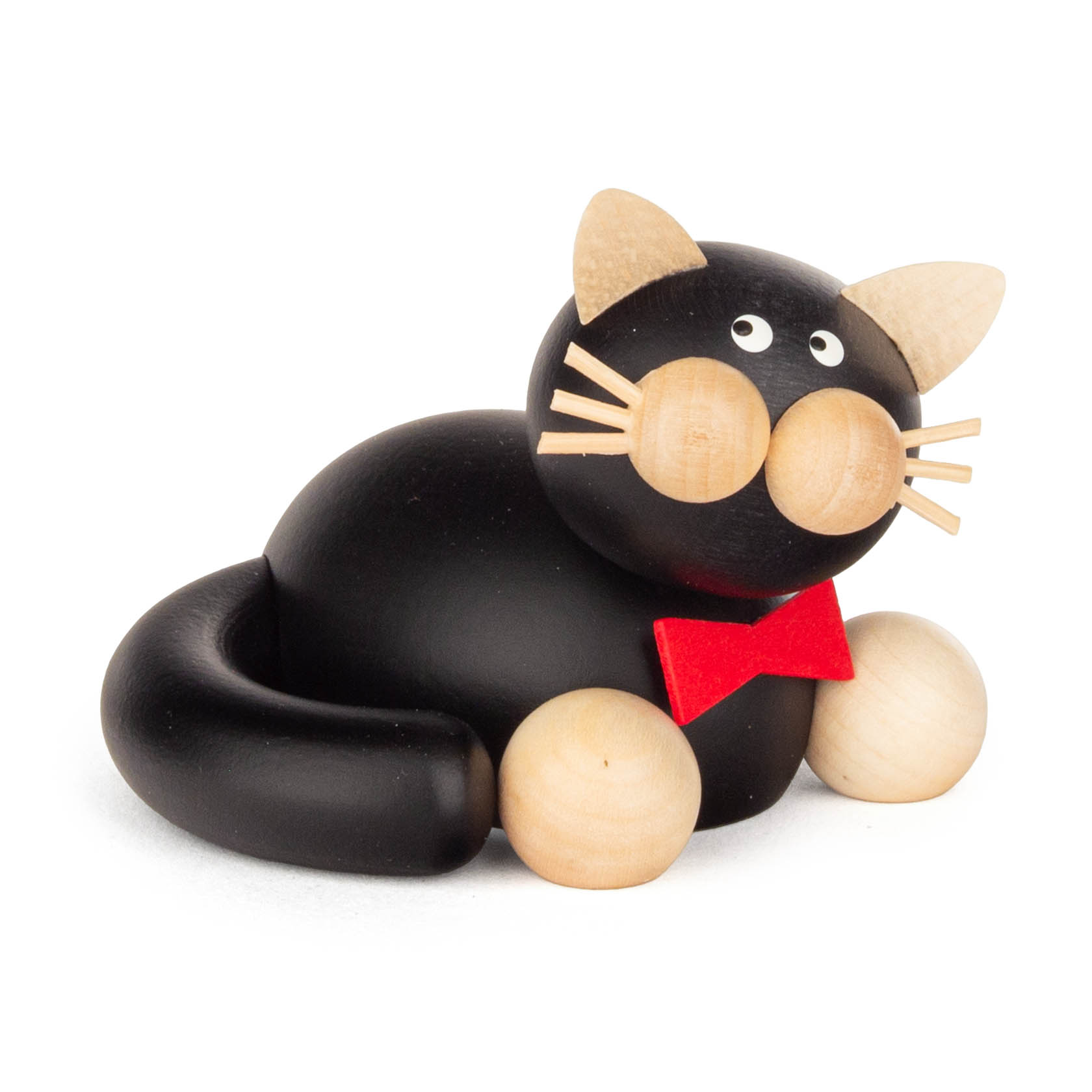 Katze Kurt, schwarz-weiß mit Fliege schmusend im Dregeno Online Shop günstig kaufen