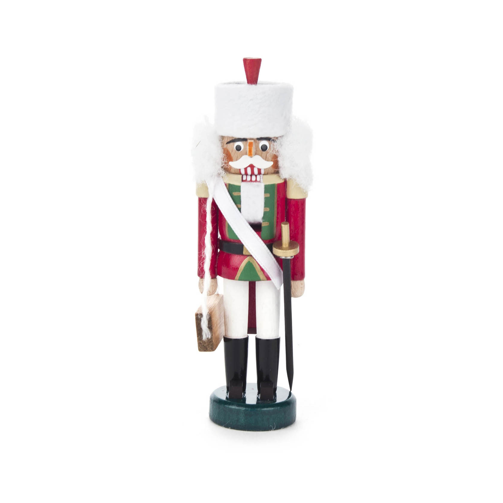 Nussknacker Ungar rot-weiß, 14cm