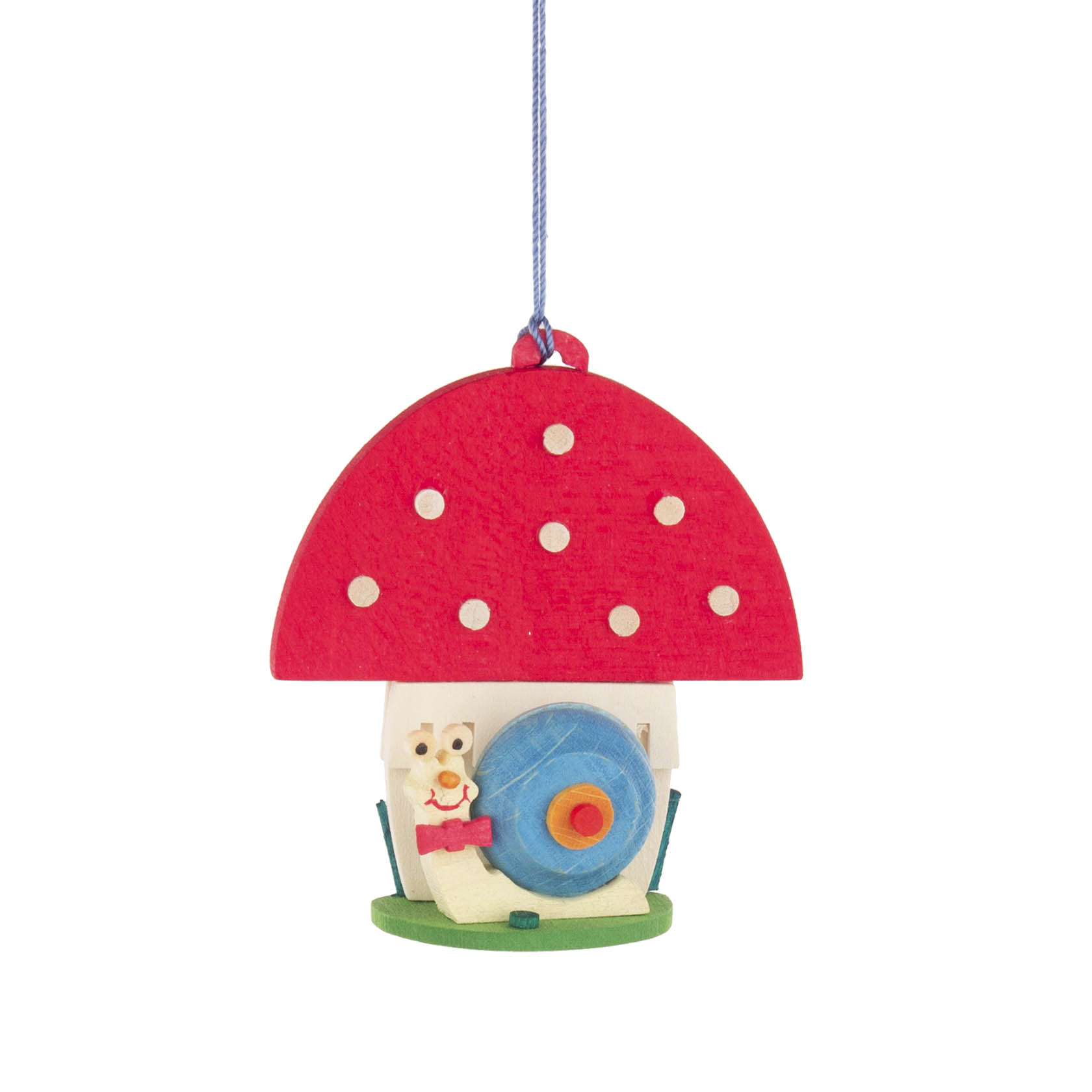 Behang Fliegenpilz mit Schnecke | Dregeno - Seiffener Originale