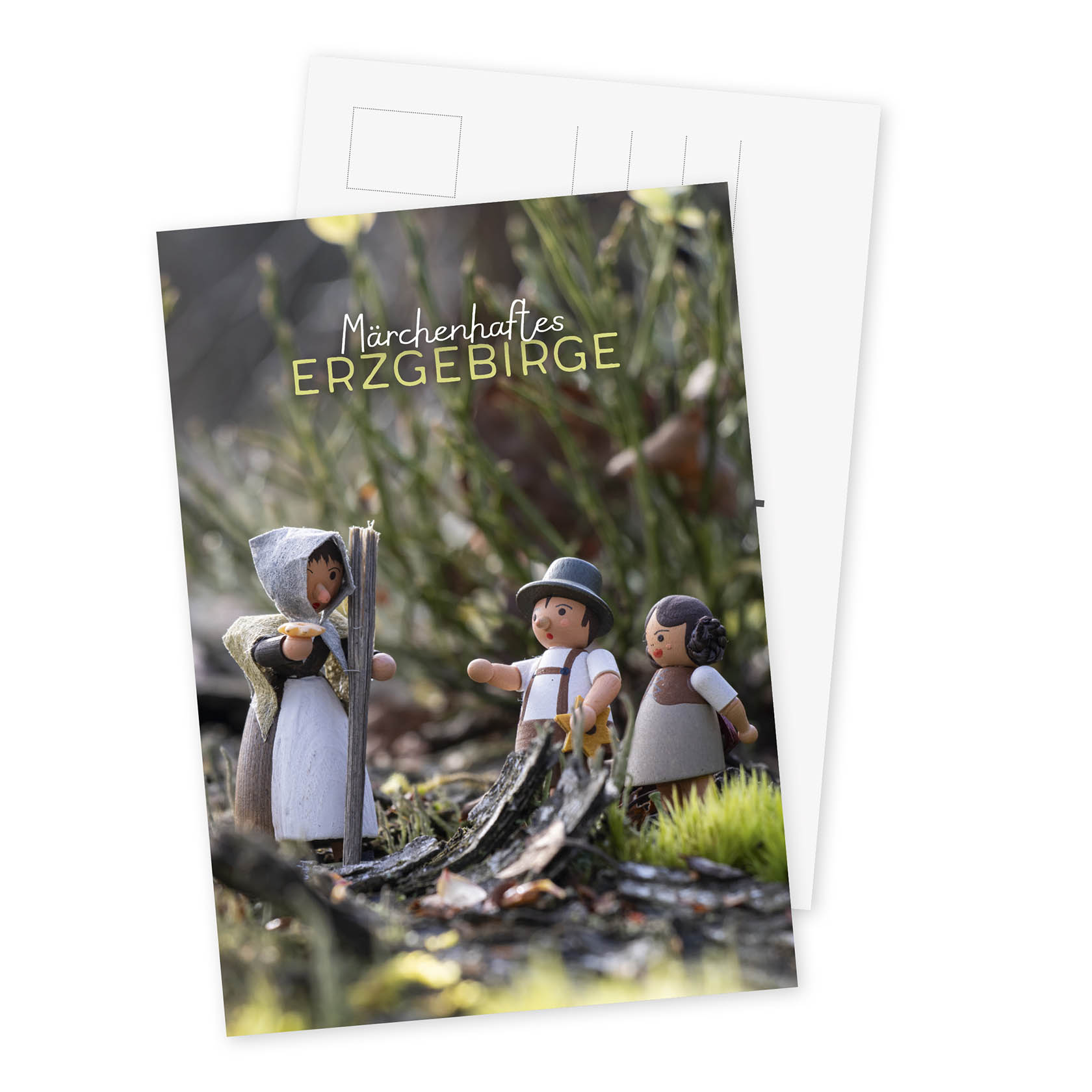 Postkarte "Märchenhaftes Erzgebirge" im Dregeno Online Shop günstig kaufen