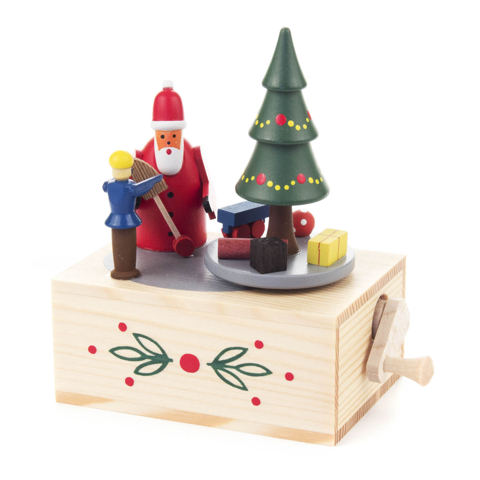 Klimperkästchen Weihnachtsmann Melodie: Oh Tannenbaum