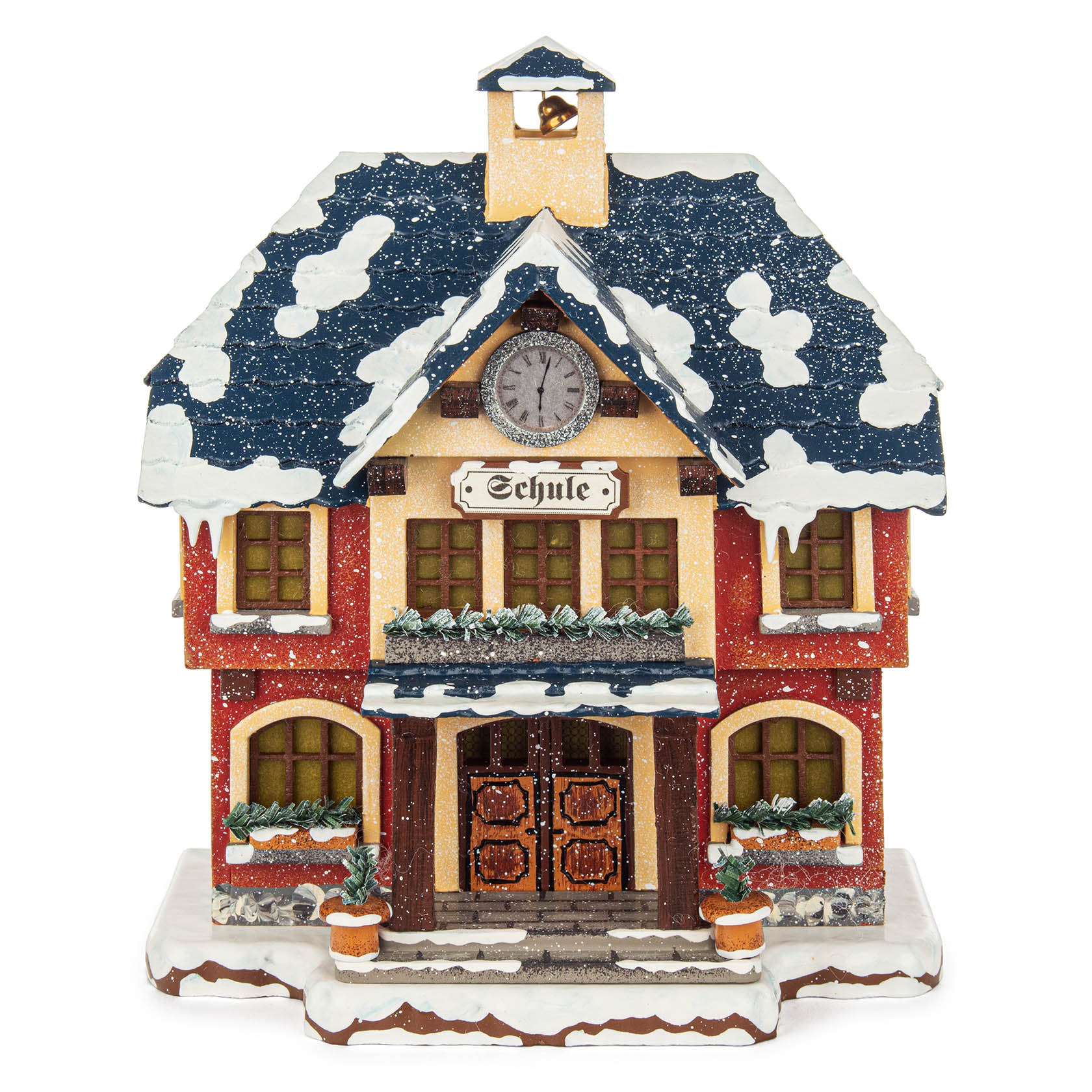 Winterkinder Haus Schule elektr. beleuchtet im Dregeno Online Shop günstig kaufen