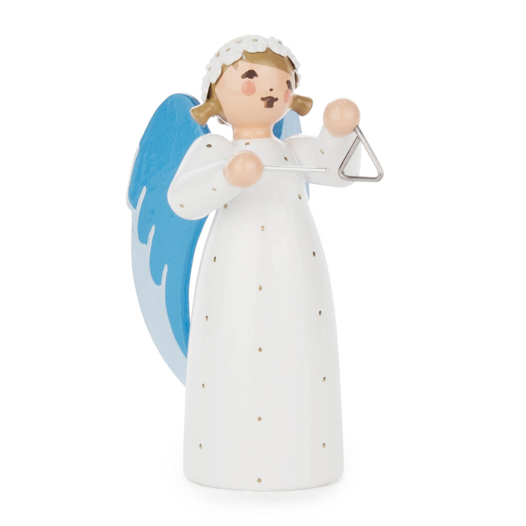 Engel mit Triangel stehend