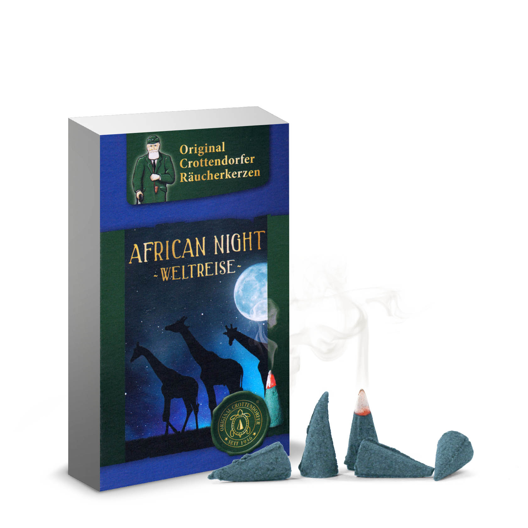 Crottendorfer Räucherkerzen Weltreise African Night im Dregeno Online Shop günstig kaufen