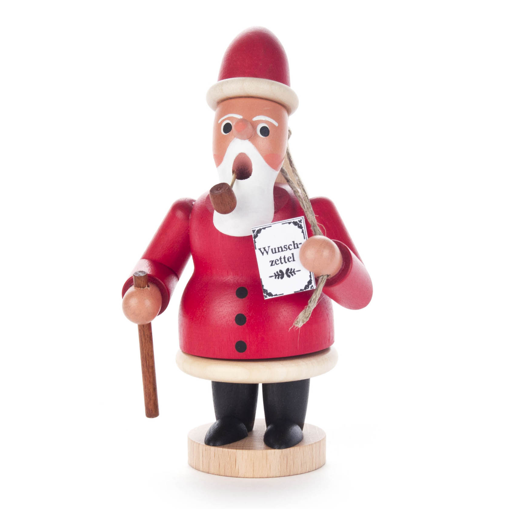 Räuchermann Weihnachtsmann mit Holzsack im Dregeno Online Shop günstig kaufen