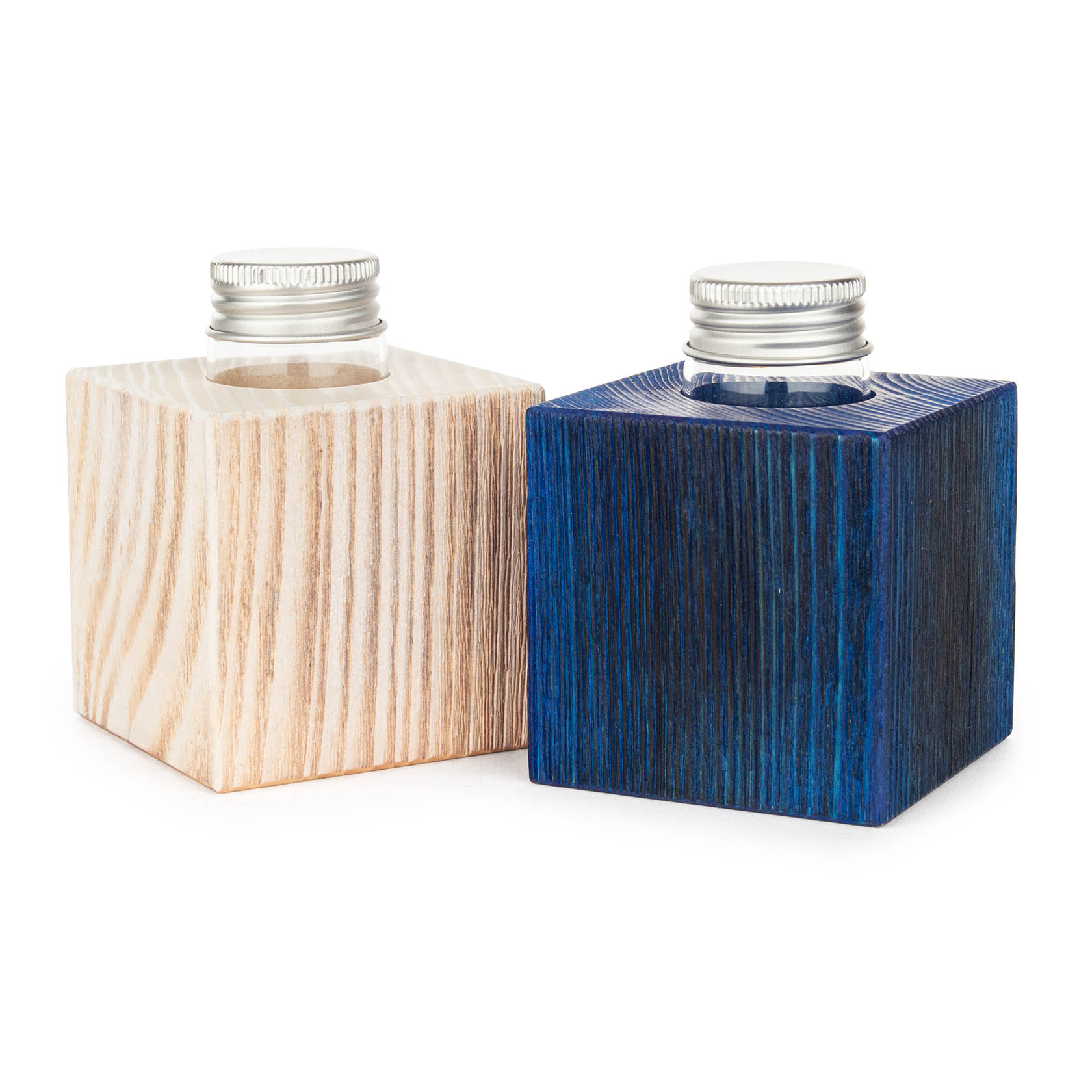 Minivase + Miniöllämpchen blau / weiß im Dregeno Online Shop günstig kaufen