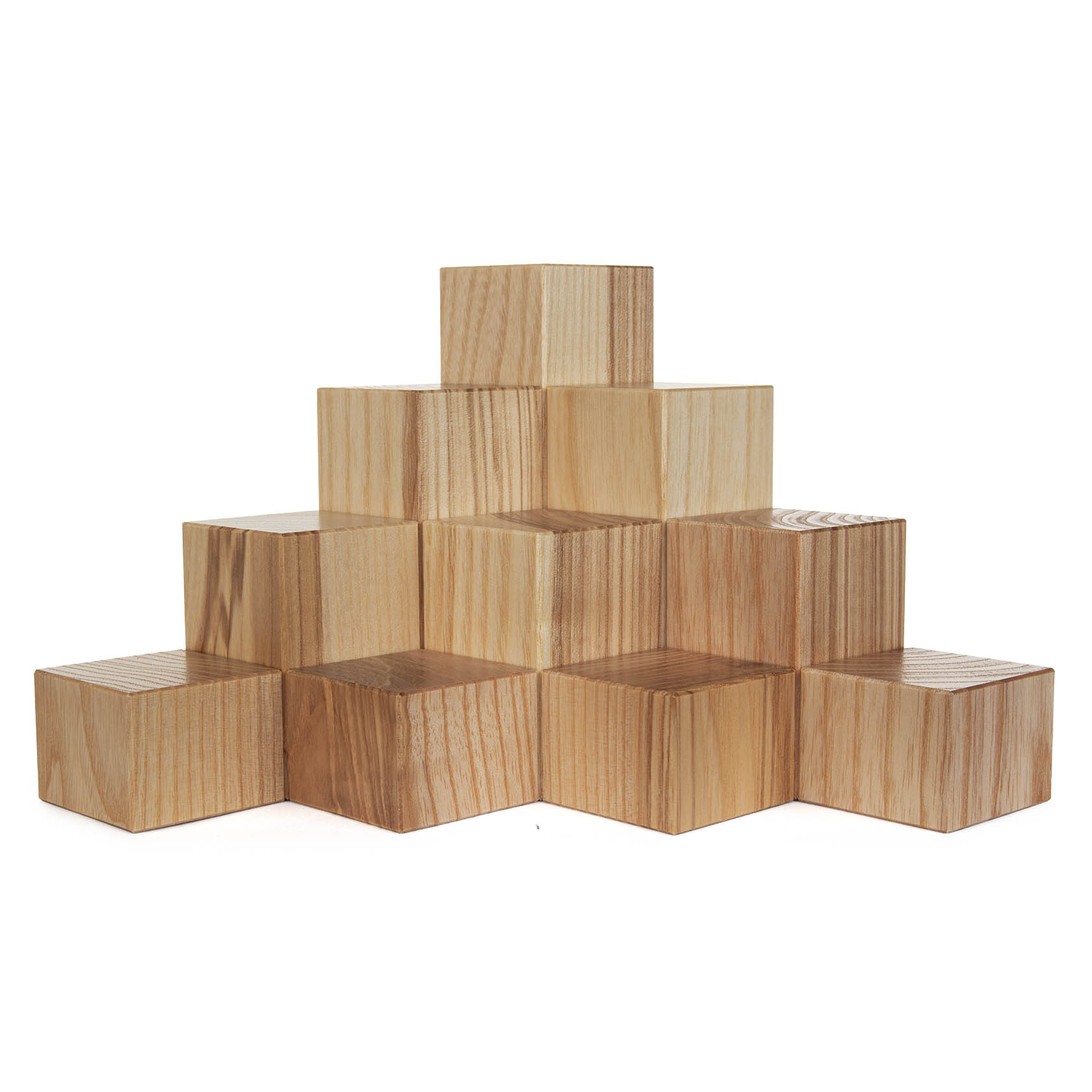 Würfeltreppe-Ecke 10 Podeste 4x4cm braun im Dregeno Online Shop günstig kaufen