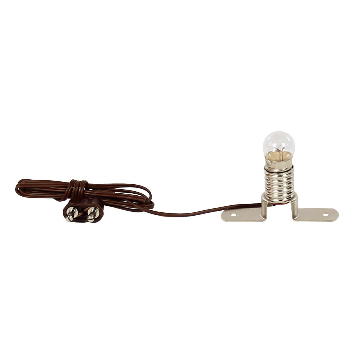 Stegfassung E10 mit Lampe 3,5V Stecker und Kabel im Dregeno Online Shop günstig kaufen