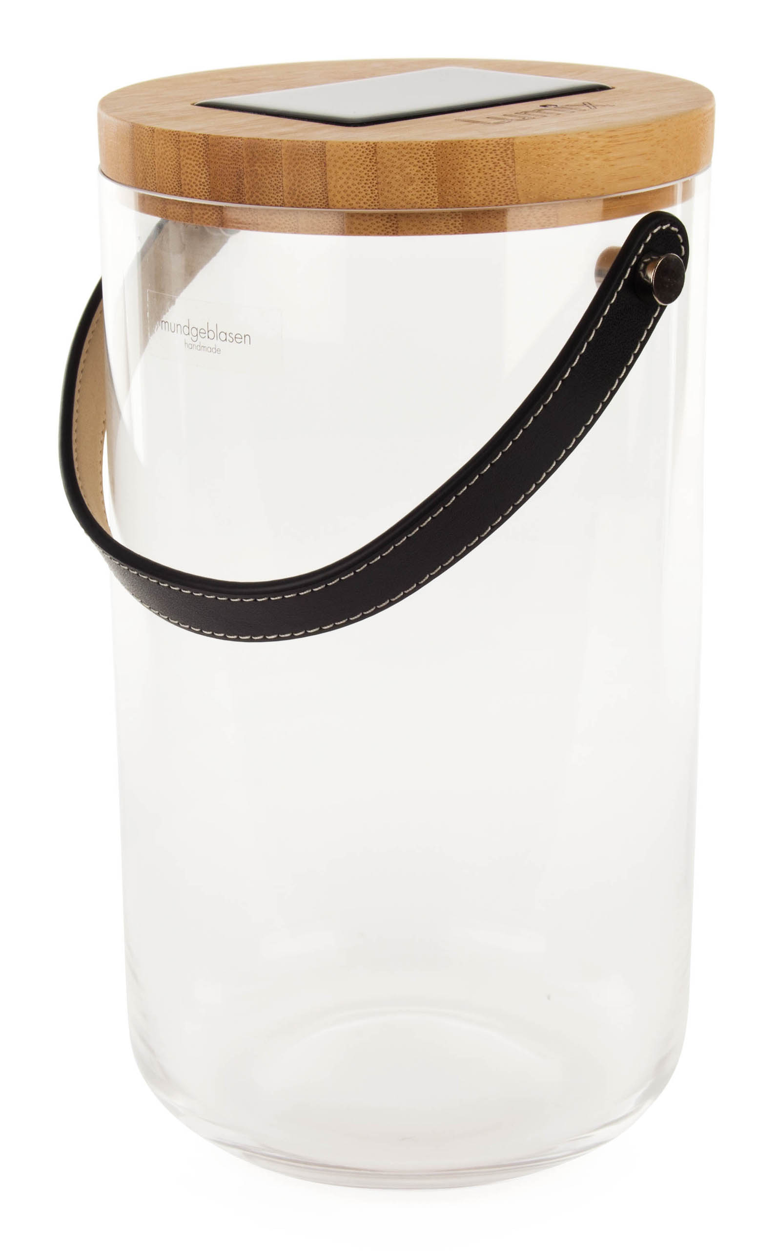 LUMIX Deco Glass "Long" LED beleuchtetes Solar-Design-Glas 