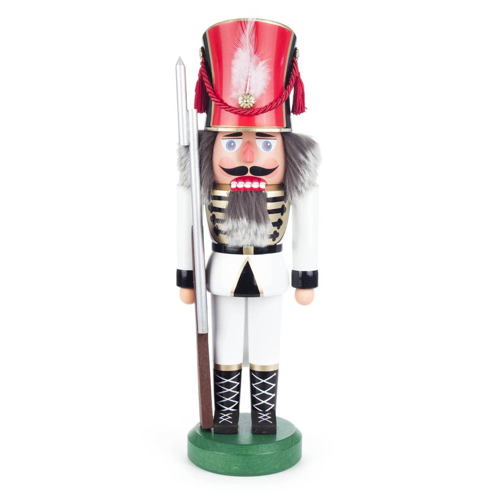 Nussknacker Soldat weiß, 38cm im Dregeno Online Shop günstig kaufen