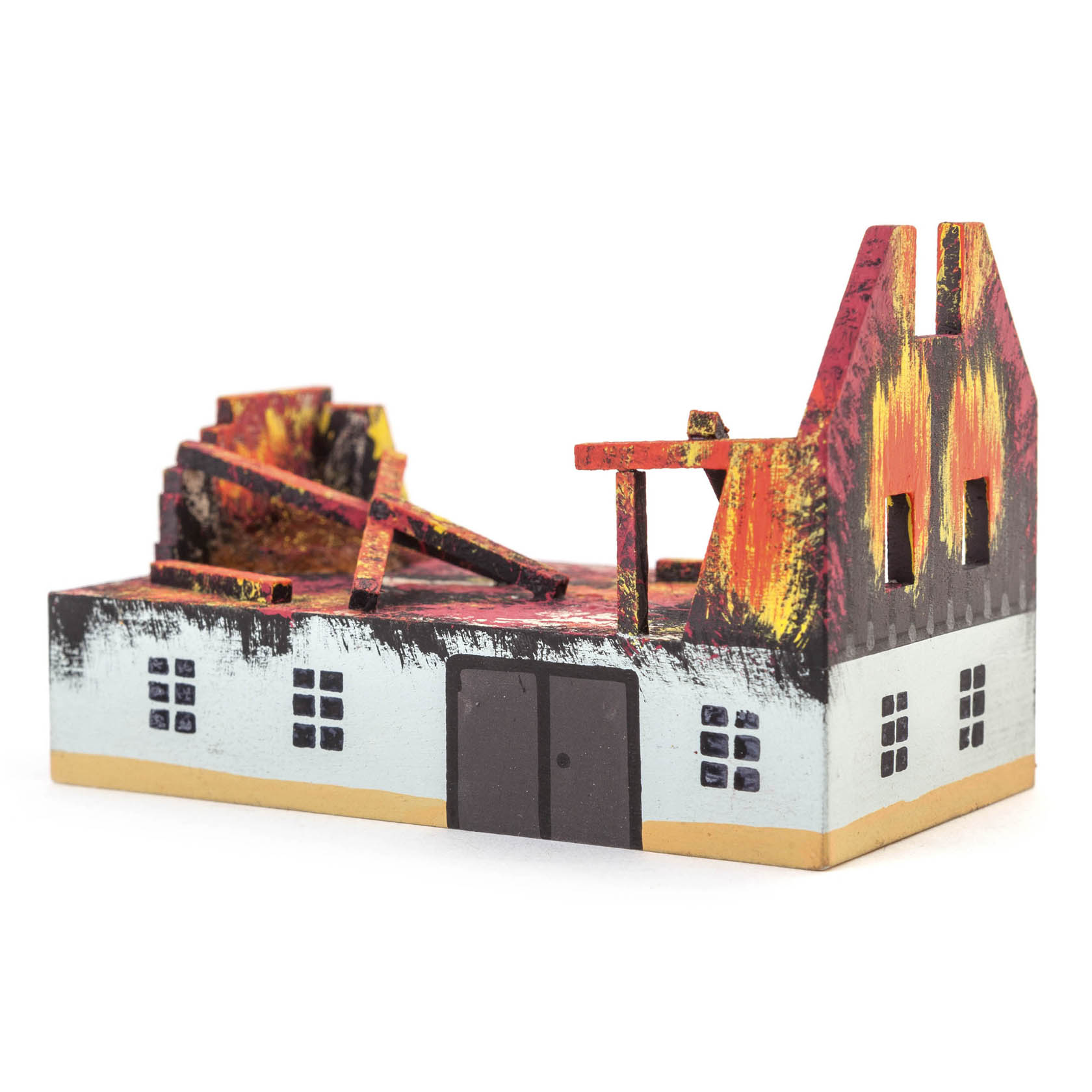 wooden  bruning house im Dregeno Online Shop günstig kaufen