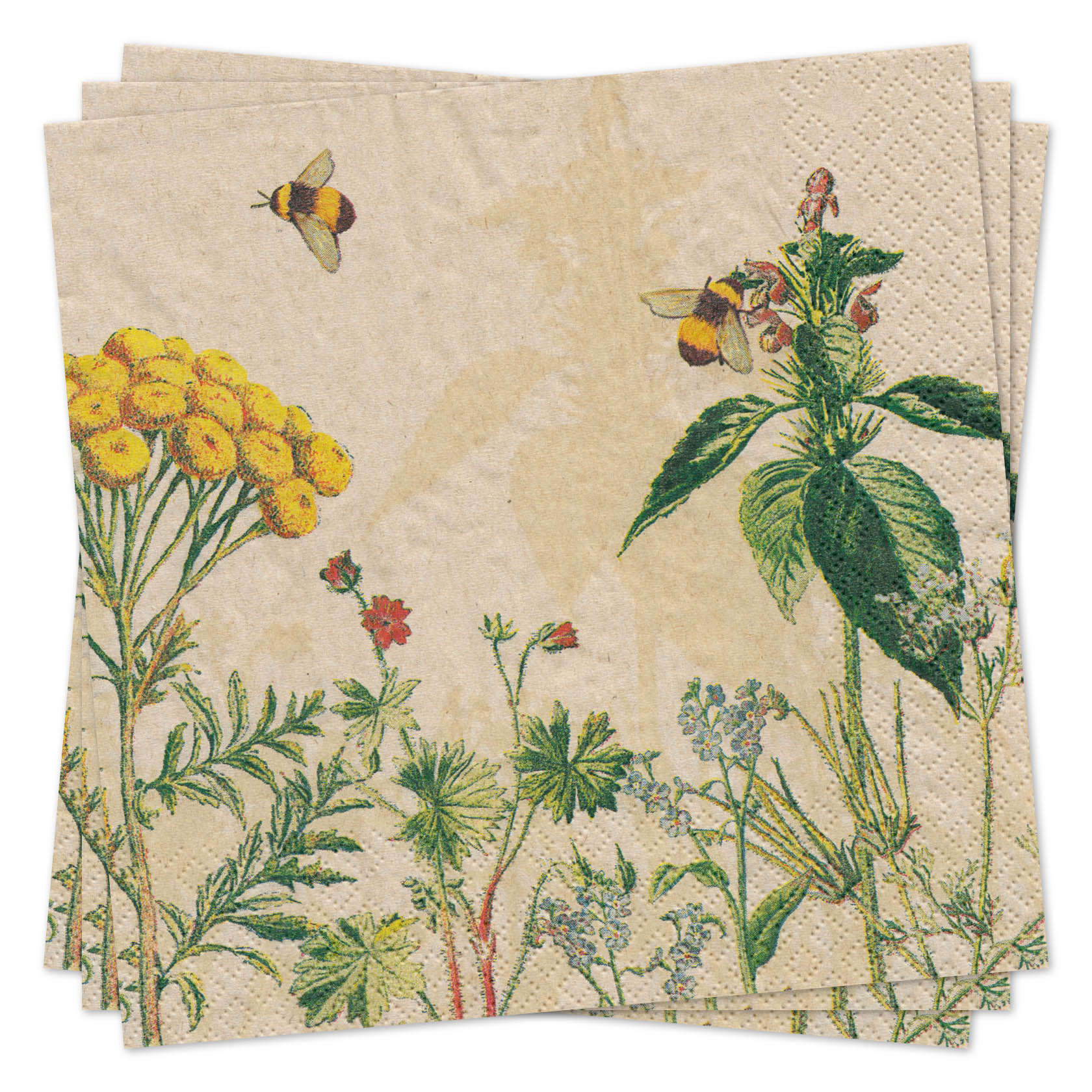 Servietten "Wild Flowers" (20) 33cm x 33cm