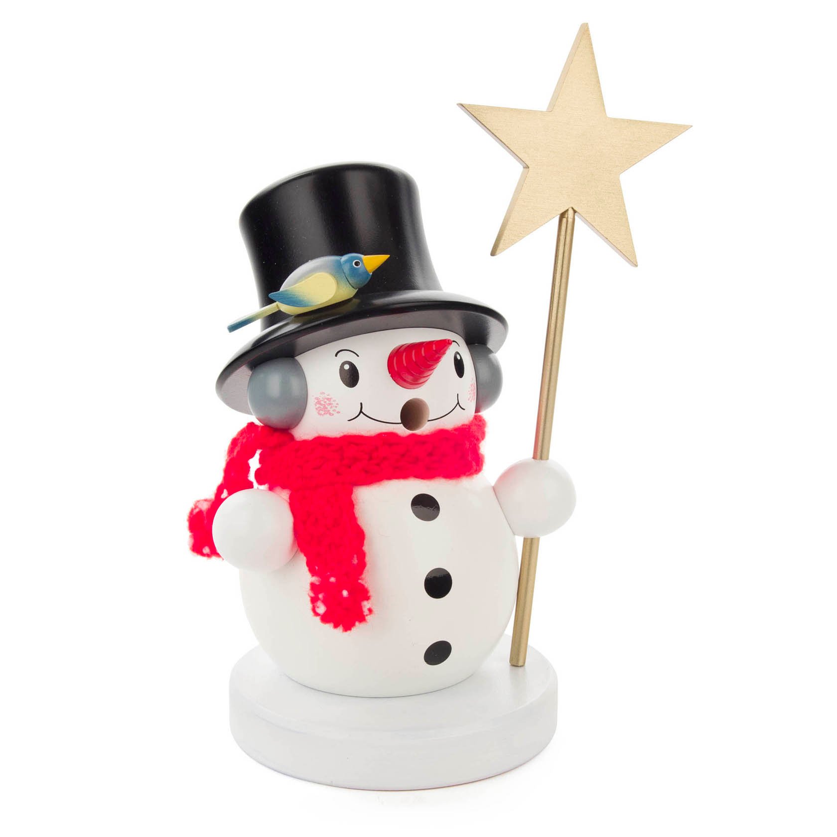Räuchermann Schneemann mit Stern im Dregeno Online Shop günstig kaufen