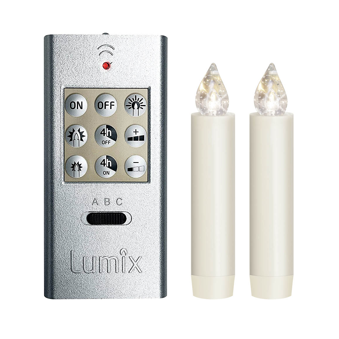 LUMIX CLASSIC MINI S,-Superlight- Basis 2 Kerzen, 1 Fernbedienung inkl.Batterien -NEU-