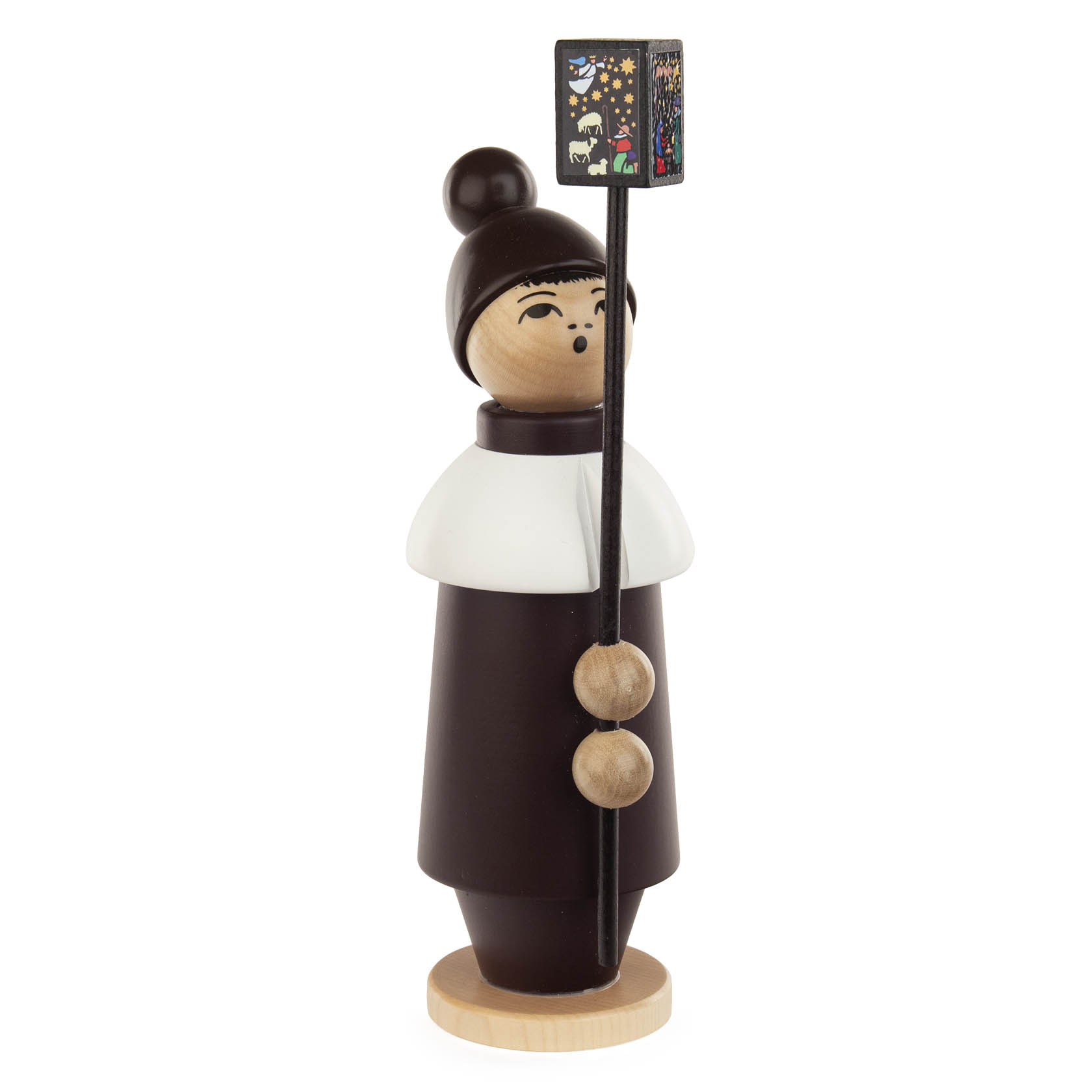 Kurrendefigur braun mit Laterne Gr.1 im Dregeno Online Shop günstig kaufen