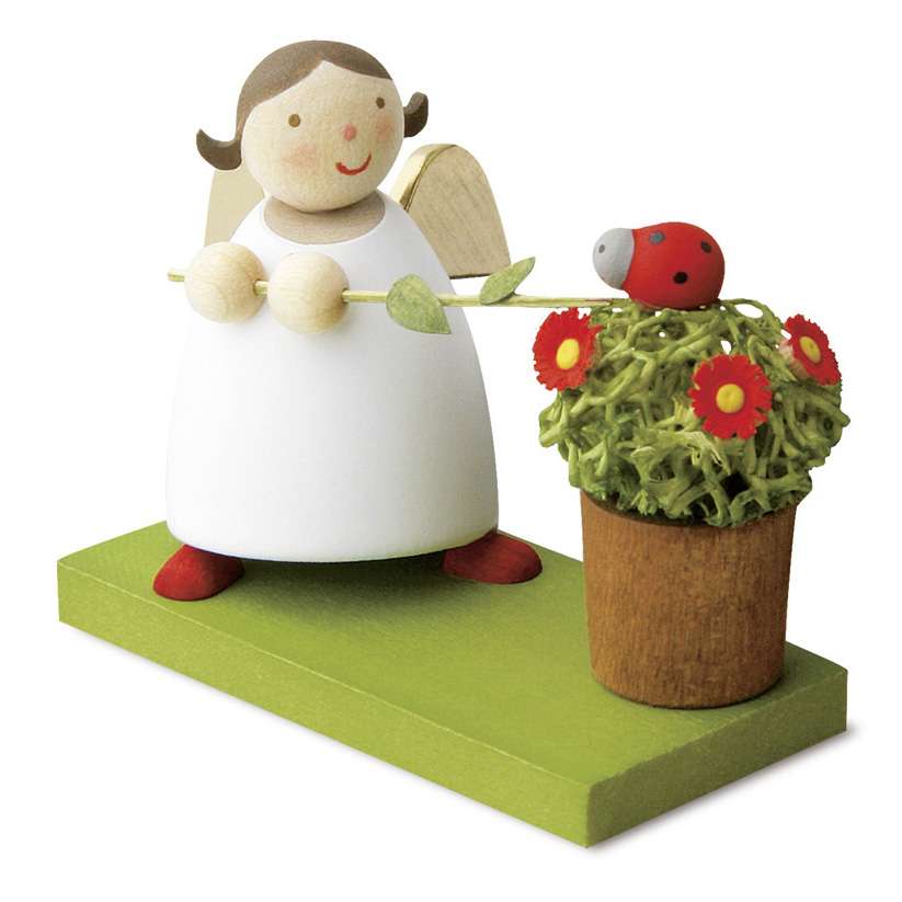 Schutzengel mit Glückskäfer  