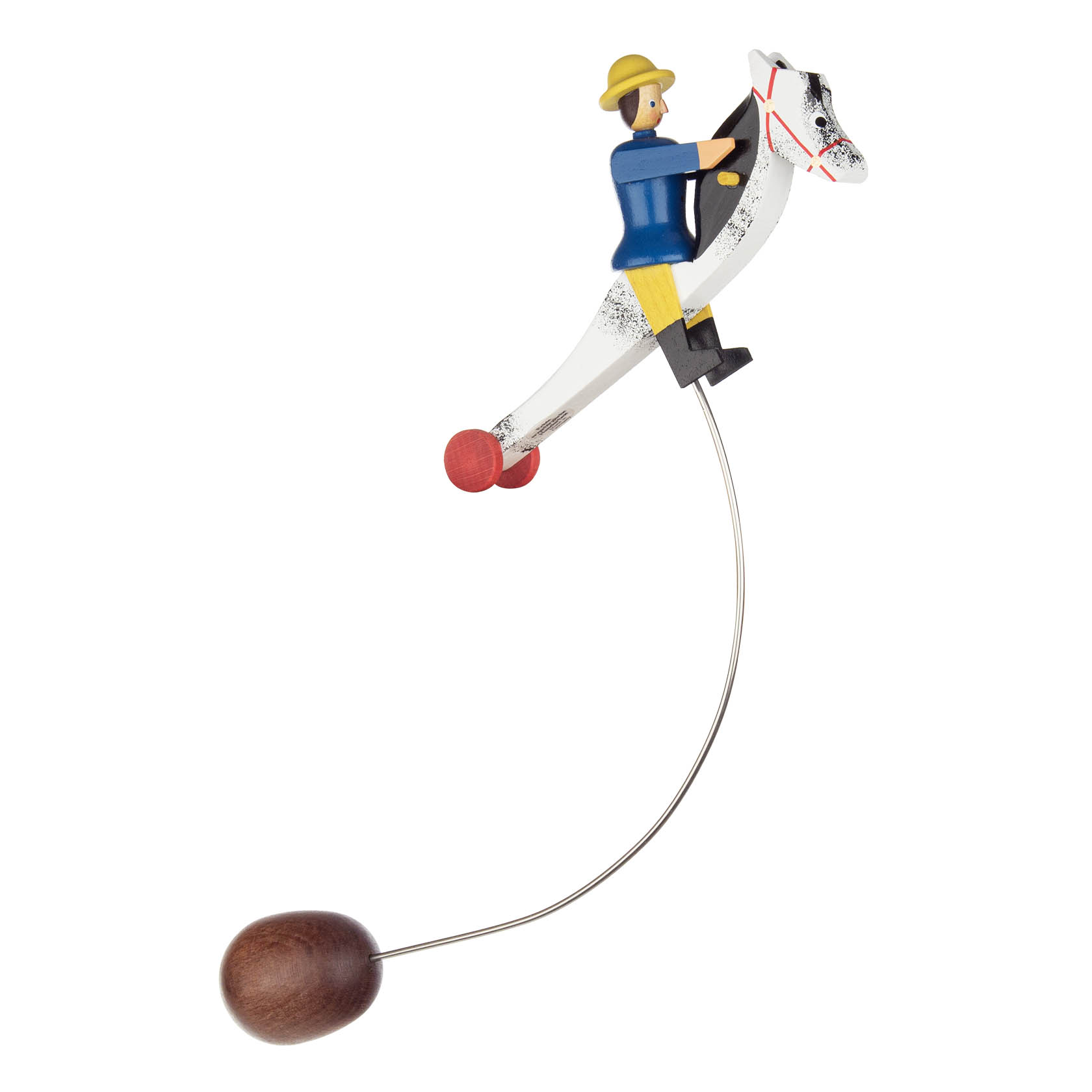 Schaukelfigur Reiter groß blau im Dregeno Online Shop günstig kaufen