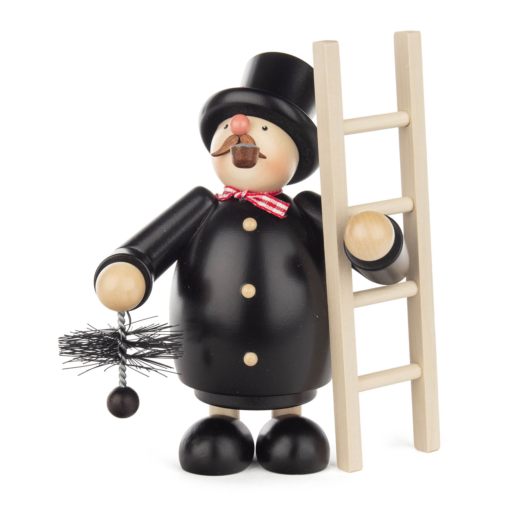 wooden smoker chimney sweeper