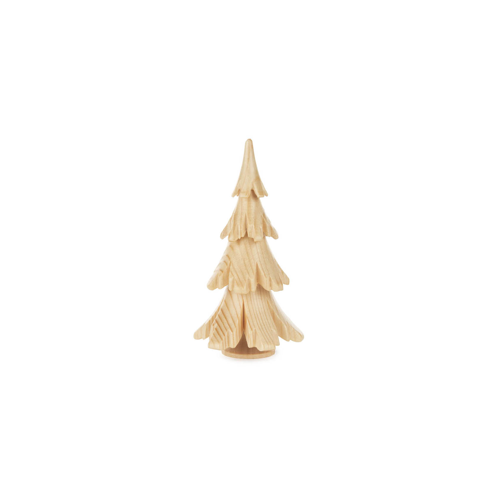 Massivholzbaum natur 9 cm
